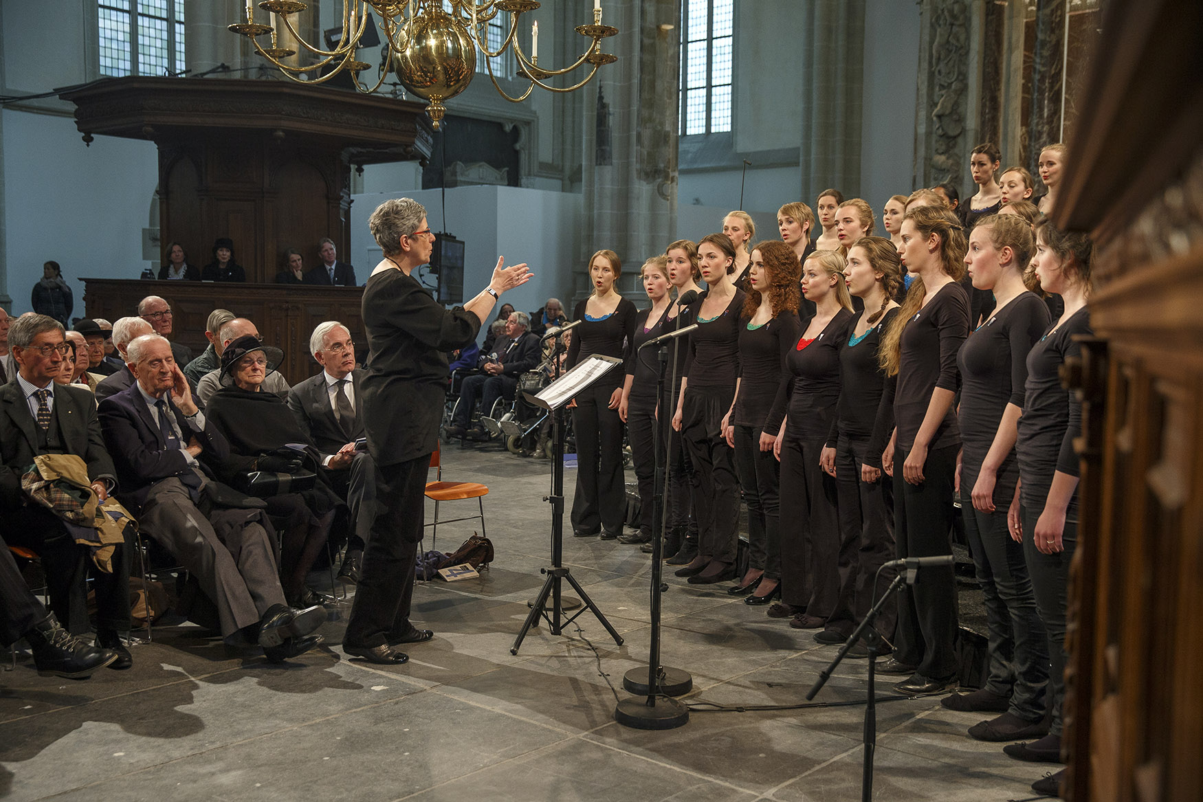 Herdenkingsconcert 4mei 2014, foto Ilvy Njiokiktjien/Hollandse Hoogte
